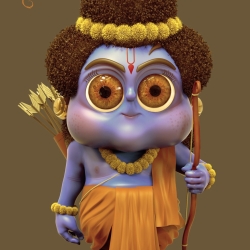 Little Rama – look2 – CG Character by Surajit Sen