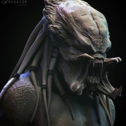 Predator – Digital Sculpture by Surajit Sen