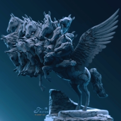Triton – Digital Sculpture by Surajit Sen
